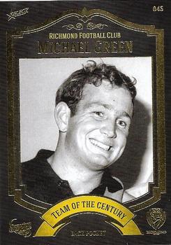 2013 Richmond Hall of Fame and Immortal Trading Card Collection #45 Michael Green Front